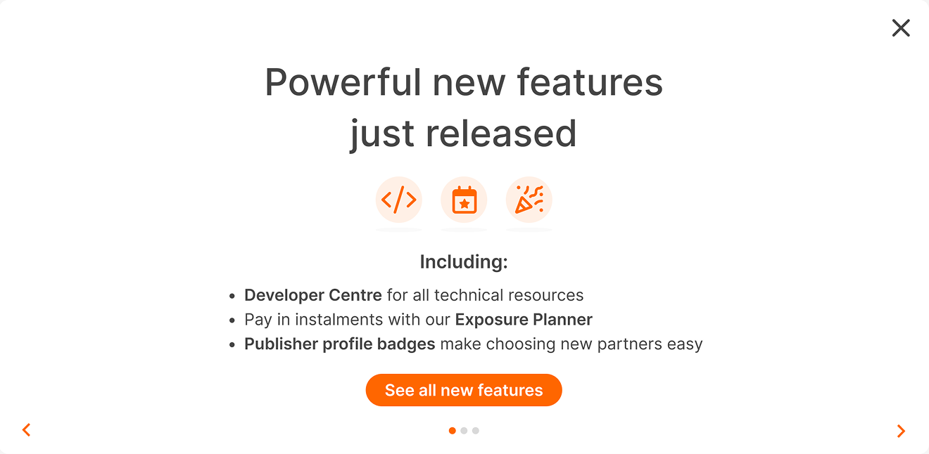 Powerful new features just released